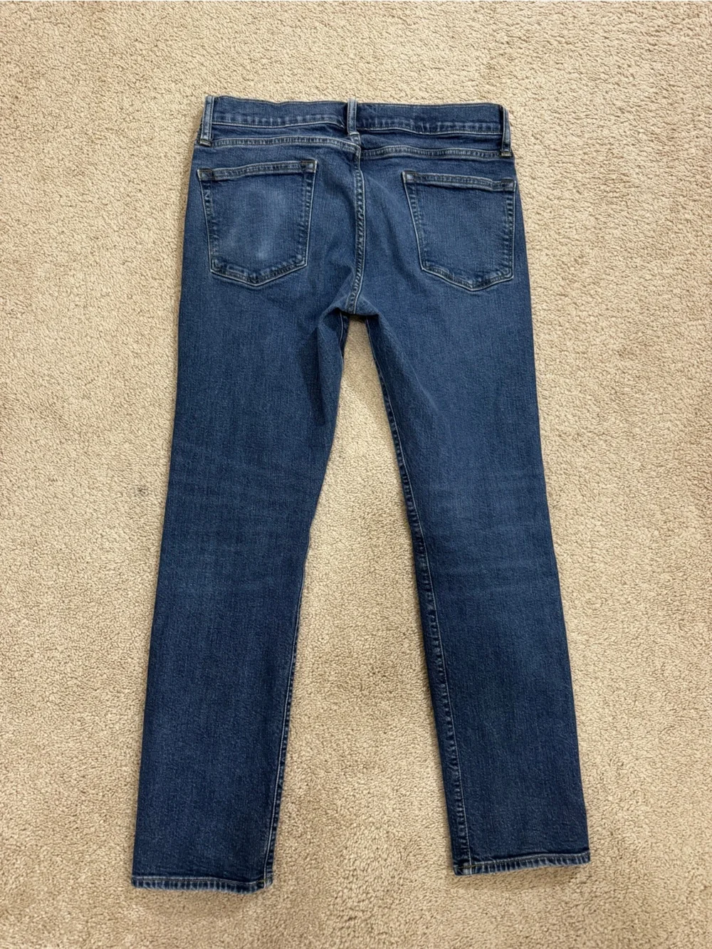 J. Crew 770 Men's Slim Fit Dark Blue Jeans